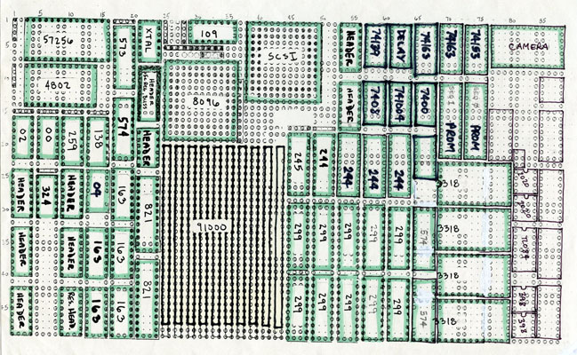 Wire-Wrap Board Layout