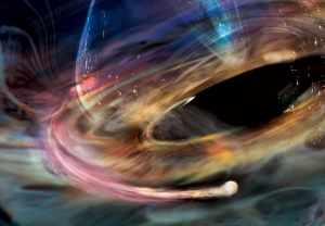 Astronomers Catch Unprecedented Features at Brink of Active Black Hole