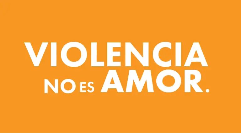 Violencia no es amor