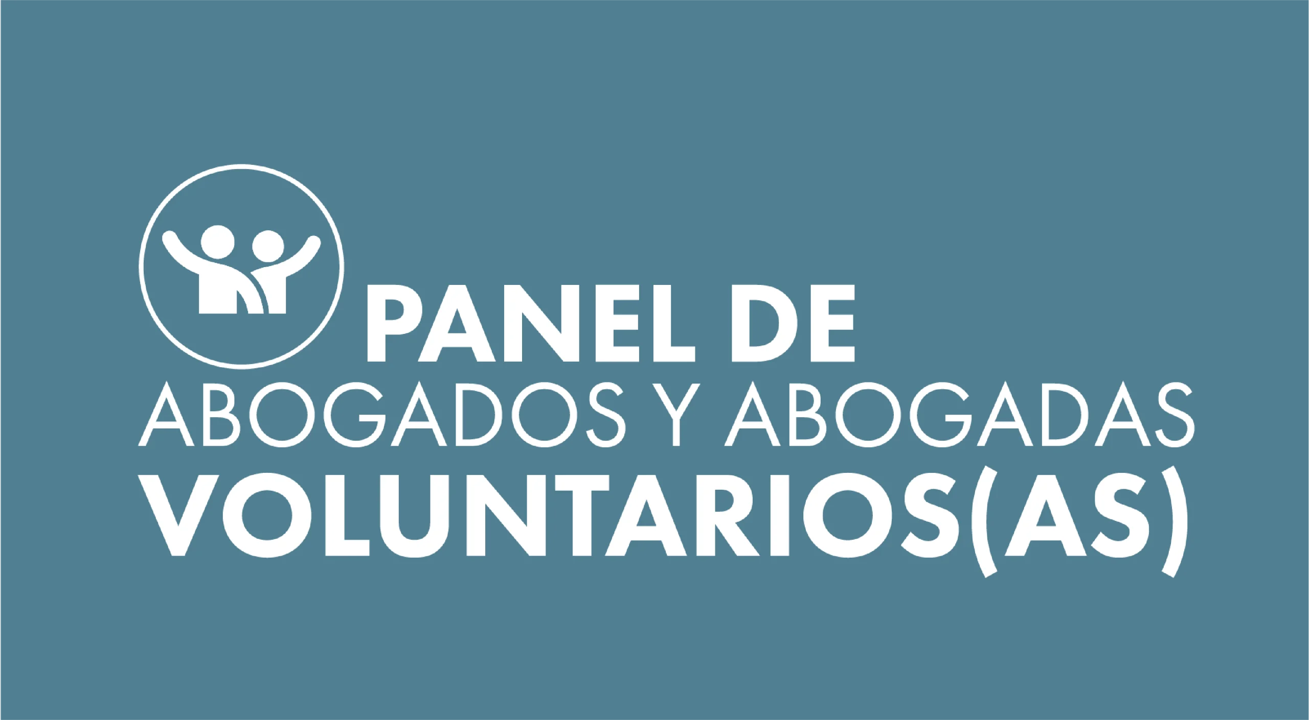 Panel de Abogados y Abogadas Voluntarios(as)