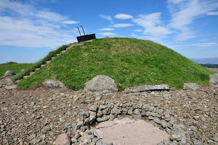 Cairnpapple Hill Cairn from the East