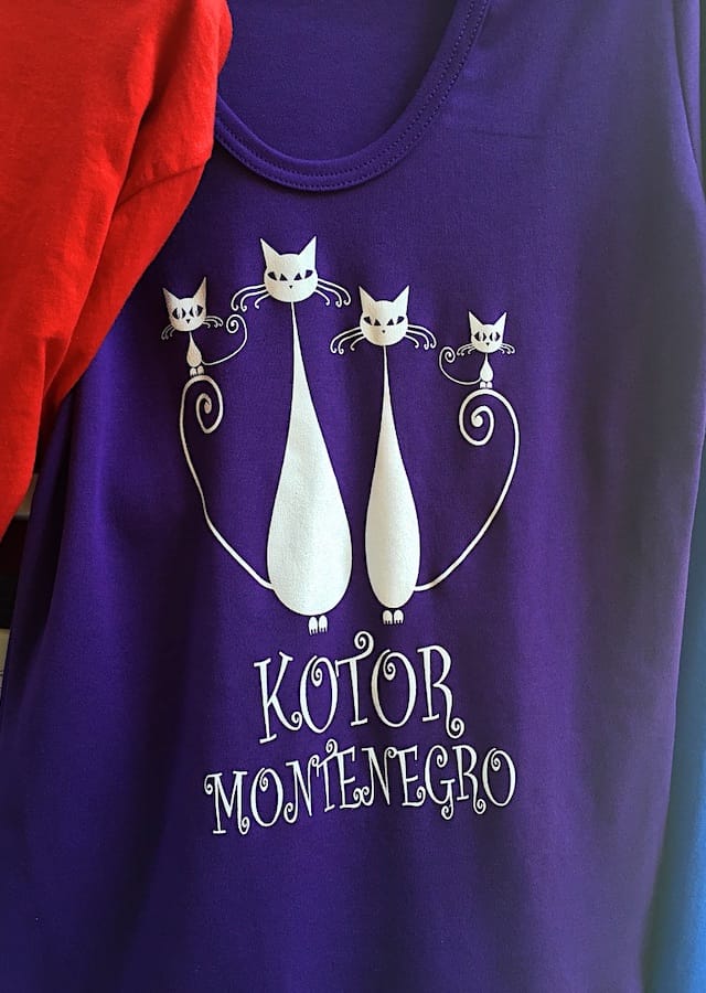 Cats of Kotor, shop in Montenegro