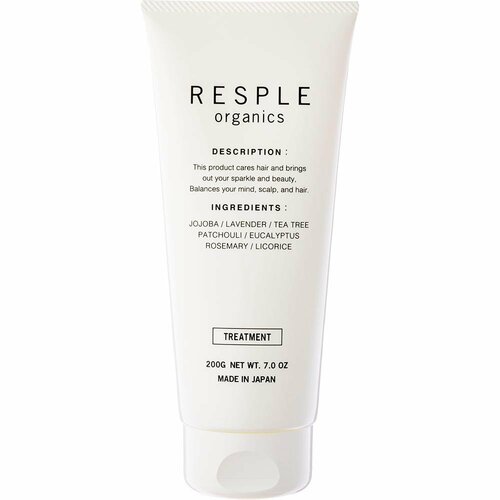 トリートメントおすすめ RESPLE organics リペア トリートメント イメージ
