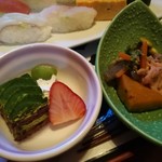 たわら寿 - デザートと煮物