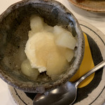 Germoglio di Bambu - アイスのリンゴジュレがけ
