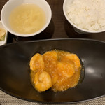シーアン - エビのチリソースセット 1000円