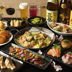 Yaneura Odaidokoro Tamapura Totoro - 【3時間飲み放題付】『花祭りコース』[全11品]