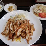 Chinese Midou Rumoi Ten - 油淋鶏（ランチセット）