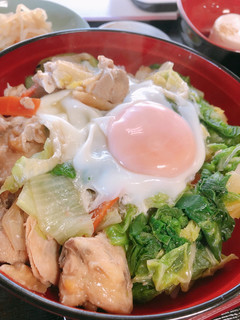 Michi no Eki Sannohe - かけめし丼定食のかけめし丼