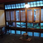 うるしや - 利用させていただいた座敷からパチリ