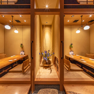 接待やご会食の他、特別な人とのひとときにもご利用いただけます。