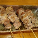 炭火焼鳥 まるなか - もも せせり