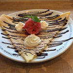 CHONAN Nishisho CAFE - チョコレートクレープ