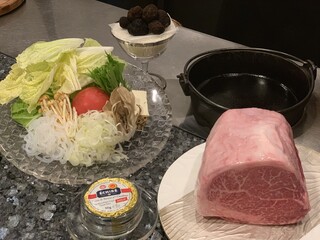 h Shabu Gen - シャトーブリアンすき焼きコース
