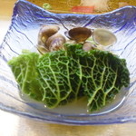 Shin Osakana to Yasai - サヴォワ（ちりめんキャベツと浅蜊の潮煮