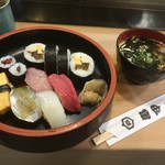 亀甲鮨 - 寿司ランチ1000円