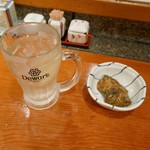 山海 - ハイボールとお通し