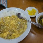 順風 - スープと漬物付きます
