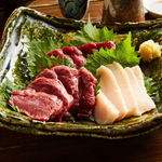 天然馬刺三點拼盤 ※赤身・中腹・鬃毛