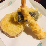 天ぷらふそう - 天ぷらは、2度に分けての配膳！