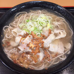 名代 富士そば - 肉骨茶そば