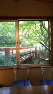 Yumoto Chaya - 店内からの眺め