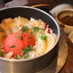 omo cafe - トマトの釜めし