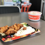 Japan Meat Seisenkan Nittai Chi Ten - ジャンボからあげ弁当…480円