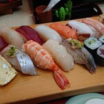 Sushi Dokoro Tsubasa - ランチ1.5人前＋大トロイワシ2,000円(税別)