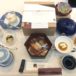 四季の料理梅田 - 二段パック重箱膳