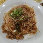 ごはん泥棒 - 生姜焼き丼大盛りセット（生姜焼き丼大盛り）
