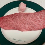 精肉 肉よし - 息子のステーキ①