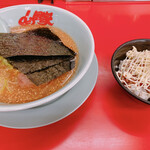 Ramen Yamaokaya Hakodate Kaji Ten - 味噌ラーメン、チャーマヨ丼