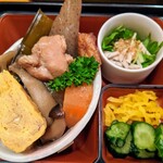 日本料理ふじさき - 玉子焼きや煮物は甘めの味付け✨