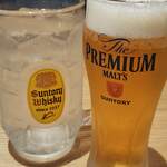 Sushi Tatsu Eki Ten - サワー・ビール