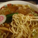 China Soba Senmon Ten Miharashi Tei - 支那そばと言えば、やっぱこの低加水ストレート細麺ですかね。