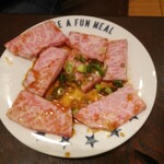 食道園 - 特上バラ一人前