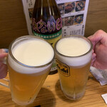 鳥やす - とりビーで乾杯！