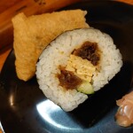 Soba Chaya Fukiage An Fukiage Ten - ミニ助六寿司