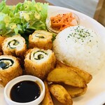 Tiramisu Star Cafe Matsudo Ten - ささみチーズカツプレート