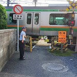Hidakaya Ueo Nishiguchi Ten - 高崎線は１５両もあるので通過には時間がかかりますね！