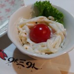Shokusai Aji Sanmi - お通し　400円