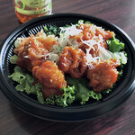 Korean Bijin DELI Palletto Kumoji Ten - ＊ヤンニャムチキン弁当（¥648）