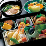 ガーデンホテルはやし - 和創幕の内ランチ鍋うどん付