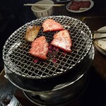 Sumino Ya Oimachi Ten - 鉄板ロースも赤身が好きな方には美味しいです