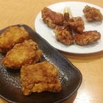 ガスト - ももから揚げ・3個、若鶏の唐揚げ（5コ）