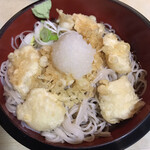丸京 - イカ天おろし蕎麦
