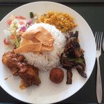 ドン スリランカレストラン - スリランカカレー ライスセット 900円＋税