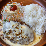 Bikkuri Donkey Hanamaki Ten - フォンデュ風チーズバーグディッシュ