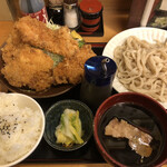 おやじのうどん旬 - ♪とりかつセット ¥1100